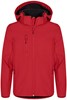 Clique Jas Softshell Jacket - Rood - Kinderen - Junior