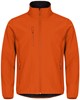 Clique 0200910 Classic Softshell Jacket - Diep Oranje - M afbeelding