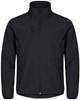 Clique Softshell jas Classic - Zwart - Maat 4XL