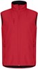 Clique 0200911 Classic Softshell Vest - Rood - S afbeelding
