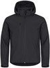Clique Classic Hoody Softshell Jacket 0200912 - Black - Maat L