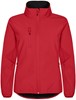 Clique 0200915 Classic Softshell Jacket Lady - Rood - XL afbeelding
