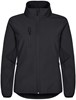 Clique 0200915 Classic Softshell Jacket Lady - Zwart - S afbeelding