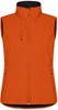 Clique 0200916 Classic Softshell Vest Lady - Diep Oranje - XL afbeelding