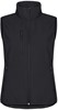 Clique 0200916 Classic Softshell Vest Lady - Zwart - L afbeelding