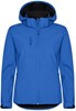 Clique 0200917 Classic Softshell Hoody Lady - Kobalt - XS afbeelding