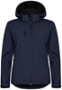 Clique 0200917 Classic Softshell Hoody Lady - Dark Navy - 3XL afbeelding