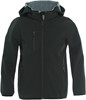 Clique 020909 Basic Softshell Jacket Junior - Zwart - 130/140 afbeelding