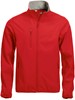 Clique 020910 Basic Softshell Jacket - Rood - M afbeelding