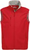 Clique 020911 Basic Softshell Vest - Rood - 3XL afbeelding