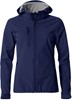 Clique 020917 Basic Hoody Softshell Ladies - Dark Navy - S afbeelding