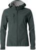 Clique 020917 Basic Hoody Softshell Ladies - Pistol - M afbeelding