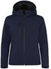 Clique 020953 Padded Hoody Softshell Lady - Dark Navy - S afbeelding