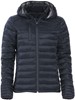 Clique imitatie dons gevoerde jas met capuchon Hudson Dames Dark Navy - Maat XL