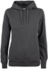 Clique 021003 Premium OC Hoody Ladies - Antraciet Melange - L afbeelding