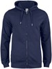 Clique 021004 Premium OC Hoody FZ - Dark Navy - 4XL afbeelding