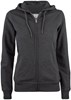 Clique 021005 Premium OC Hoody FZ Ladies - Antraciet Melange - M afbeelding