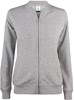 Clique 021007 Premium OC Cardigan Ladies - Grijsmelange - XL afbeelding
