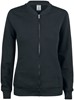 Clique 021007 Premium OC Cardigan Ladies - Zwart - XXL afbeelding