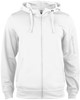 Clique 021014 Basic Active Hoody FZ - Wit - L afbeelding