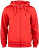 Clique 021014 Basic Active Hoody FZ - Rood - L afbeelding