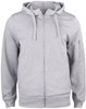Clique 021014 Basic Active Hoody FZ - Grijsmelange - XL afbeelding