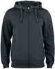 Clique 021014 Basic Active Hoody FZ - Zwart - XXL afbeelding