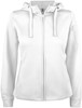 Clique 021015 Basic Active Hoody FZ Ladies - Wit - XXL afbeelding