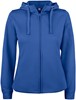 Clique 021015 Basic Active Hoody FZ Ladies - Kobalt - L afbeelding