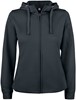 Clique 021015 Basic Active Hoody FZ Ladies - Zwart - XL afbeelding