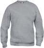 Clique 021020 Basic Roundneck Junior - Grijsmelange - 110/120 afbeelding