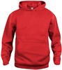 Clique 021021 Basic Hoody Junior - Rood - 110/120 afbeelding