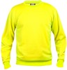Clique Basic Roundneck 021030 - Signaal-geel - XS