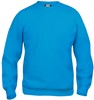 Clique Basic roundneck Turquoise maat L