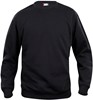 Basic roundneck zwart s