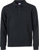 Clique 021032 Basic Polo Sweater - Zwart - 3XL afbeelding