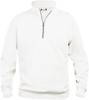 Clique 021033 Basic Half Zip - Wit - 4XL afbeelding