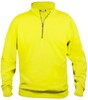 Clique 021033 Basic Half Zip - Signaalgeel - M afbeelding
