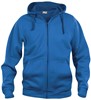 Clique 021034 Basic Hoody Full zip - Kobalt - S afbeelding