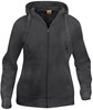 Clique 021035 Basic Hoody Full zip ladies - Antraciet Melange - M afbeelding