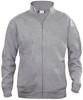 Clique 021038 Basic Cardigan - Grijsmelange - XXL afbeelding