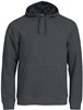 Clique 021041 Classic Hoody - Antraciet Melange - XL afbeelding