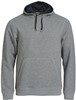 Clique 021041 Classic Hoody - Grijsmelange - XS afbeelding