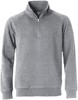 Clique 021043 Classic Half Zip - Grijsmelange - XS afbeelding