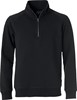 Clique Classic Half Zip 021043 - Zwart - S