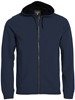 Clique 021044 Classic Hoody Full Zip - Dark Navy - XXL afbeelding