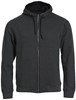 Clique 021044 Classic Hoody Full Zip - Antraciet Melange - XL afbeelding
