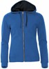 Clique 021045 Classic Hoody Full Zip Ladies - Kobalt - M afbeelding