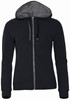 Clique 021045 Classic Hoody Full Zip Ladies - Zwart - L afbeelding