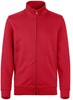 Clique 021068 Basic Active Cardigan Junior - Rood - 90/100 afbeelding